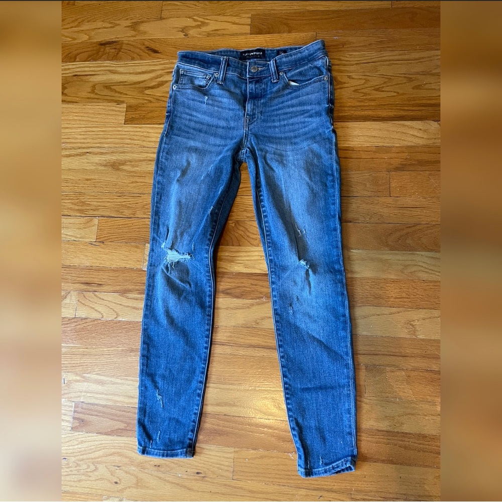 Lucky Brand Blue Skinny Jeans Modern Fit